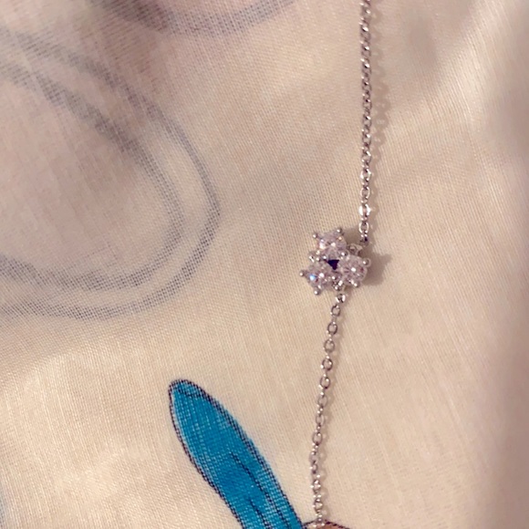 NORDSTROM Sterling Silver Cubic Zirconia Pendant - Picture 5 of 7